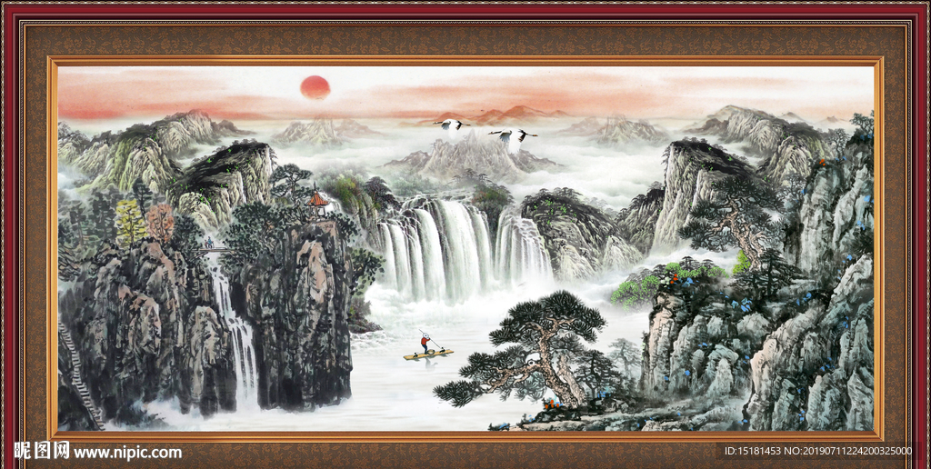 山水风景图