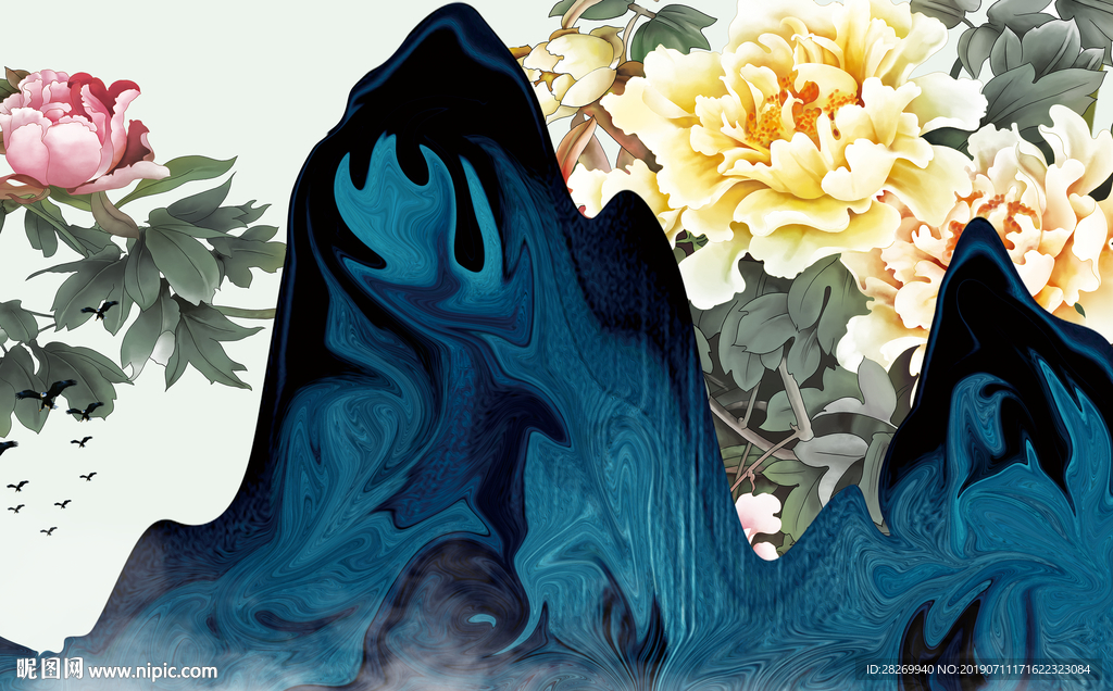 水墨画