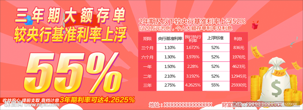金融银行广告设计