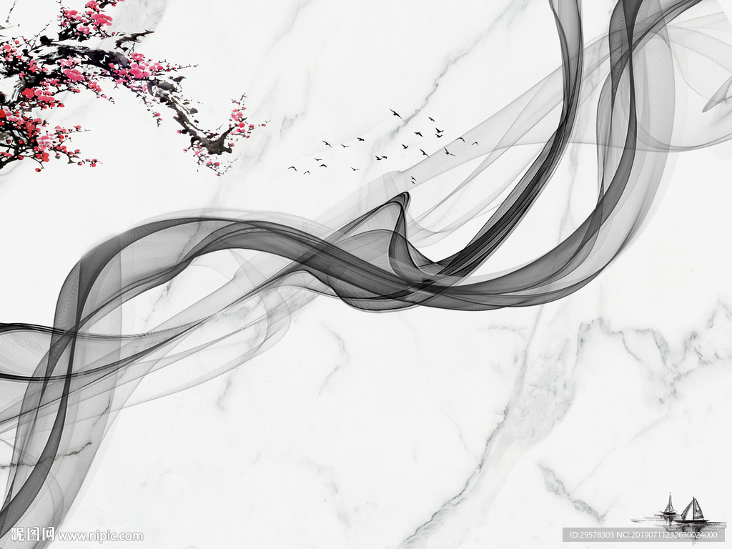 烟雾石材爵士白 TIF分层