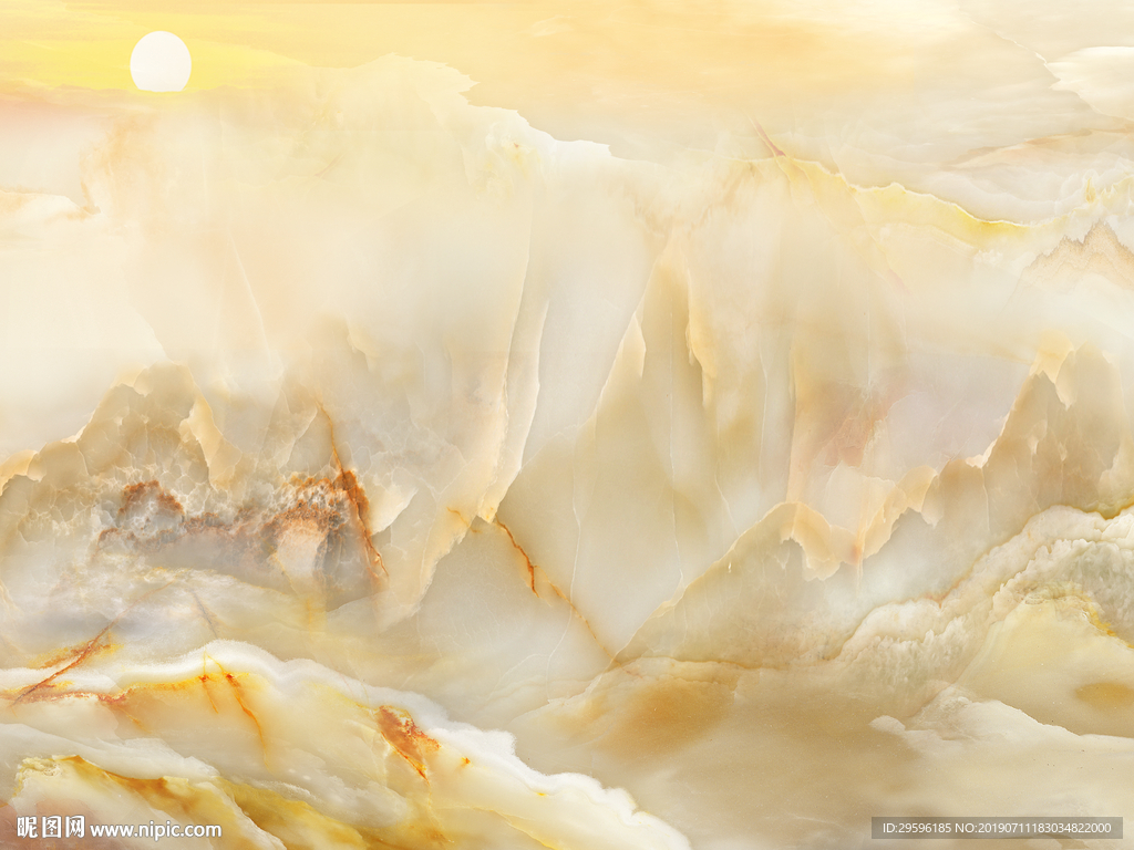 大理石纹背景墙画 TIF合层