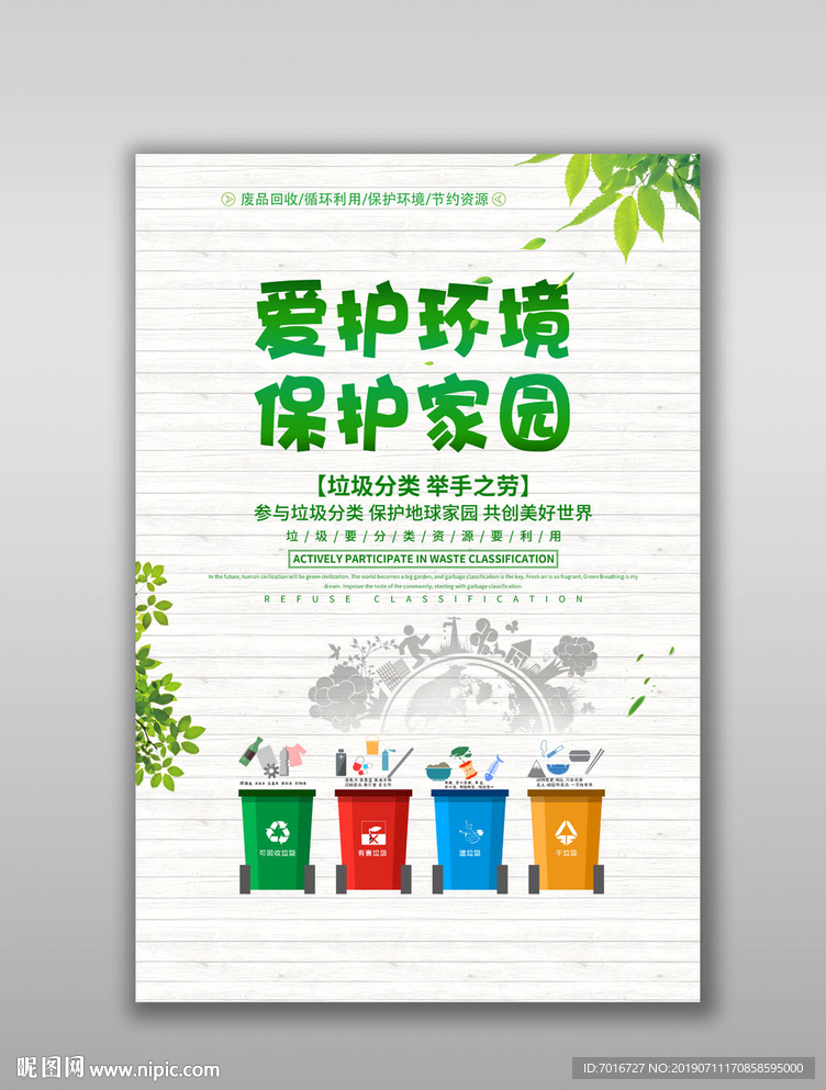 垃圾分类海报