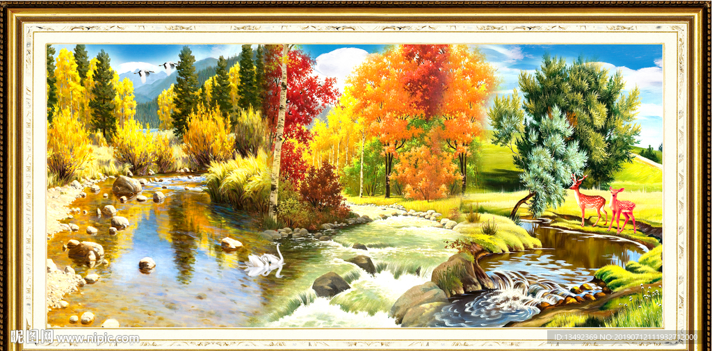 风景油画
