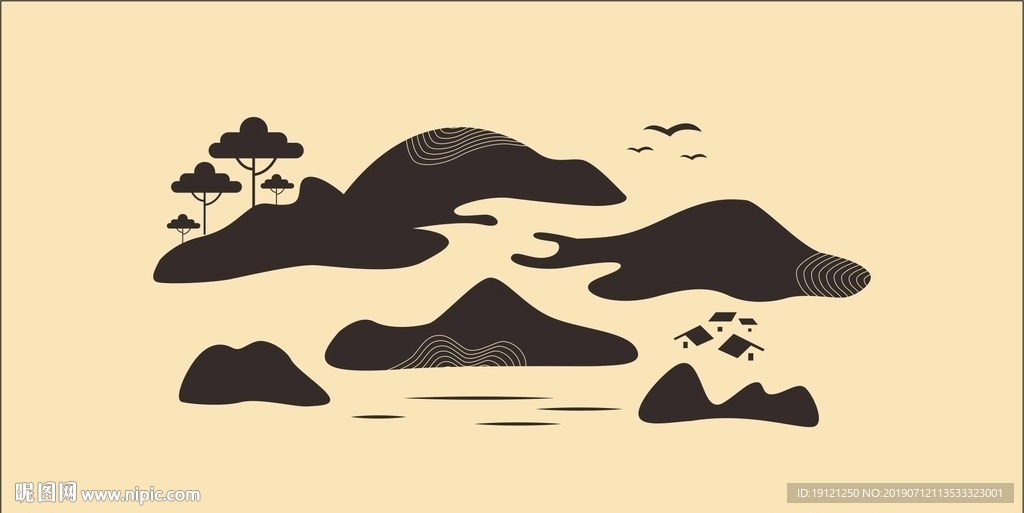 山水茶
