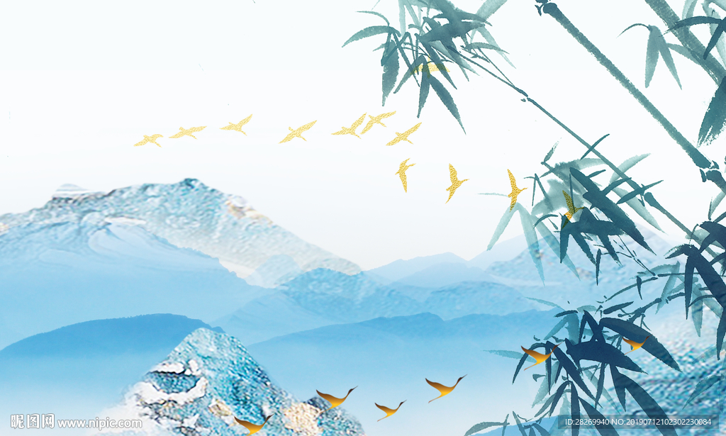 抽象水墨