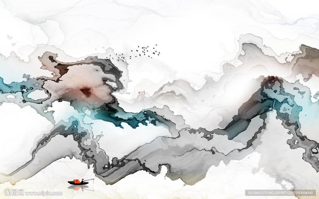 新款新中式高清画 TIF分层