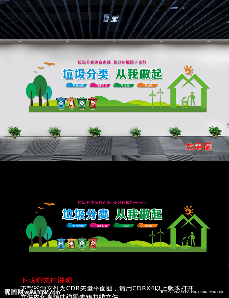 垃圾分类文化墙