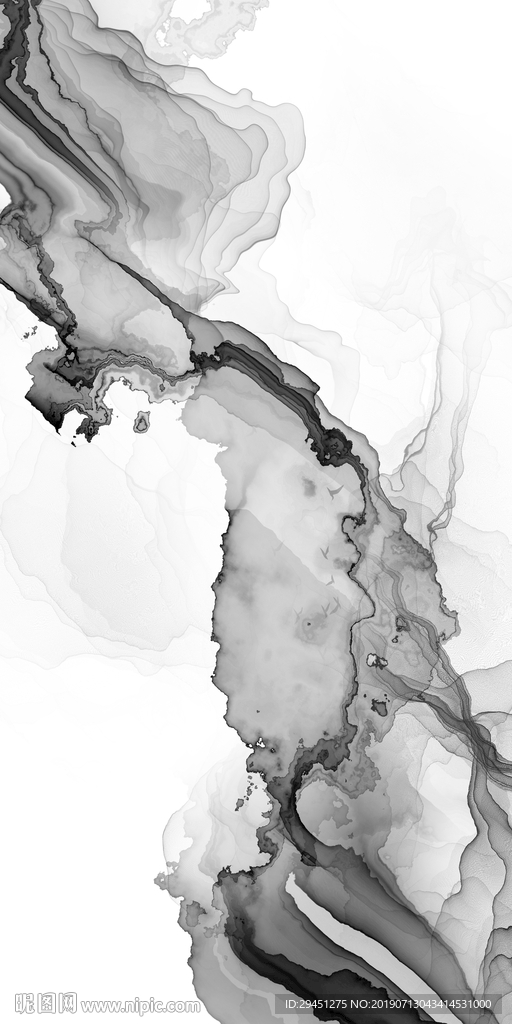 灰色创意抽象画 TIF合层