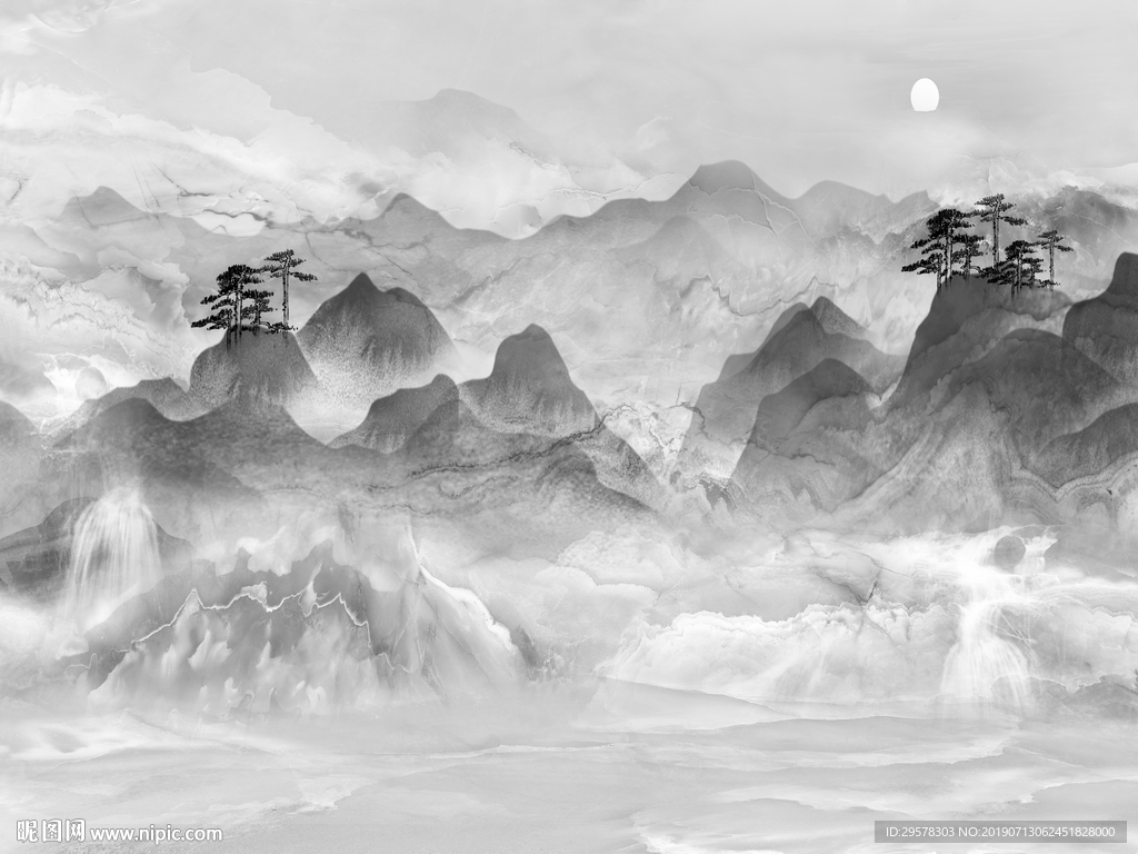 极品玉石大理石纹 TIF合层