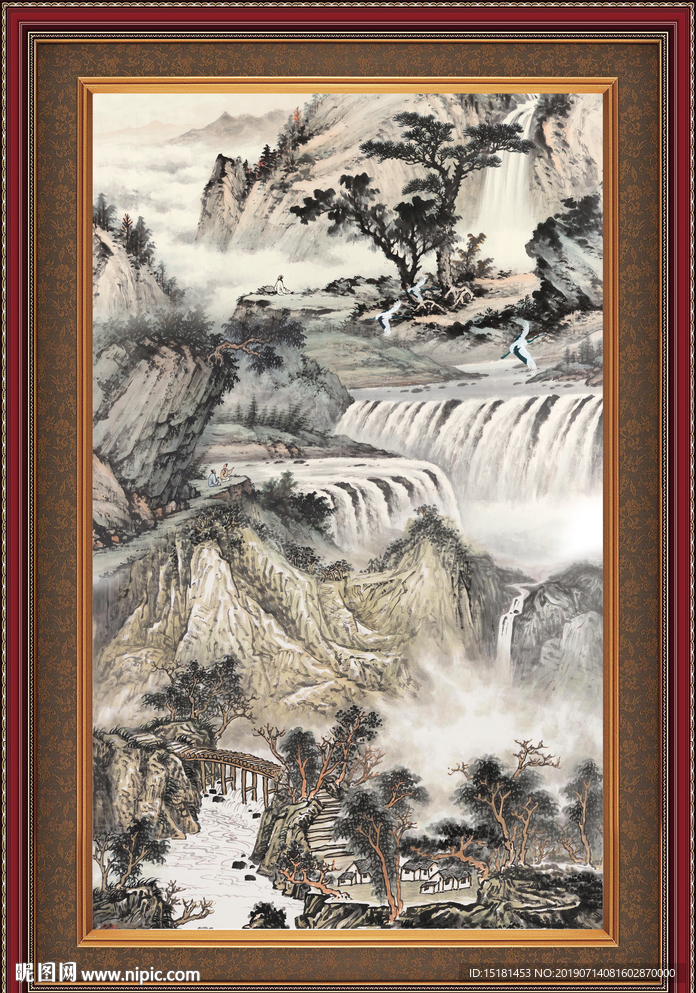 山水风景图