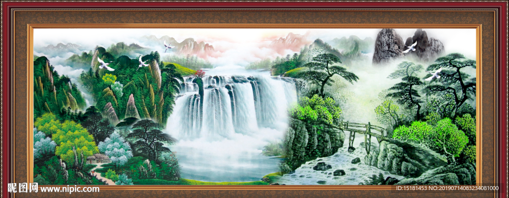 山水风景画