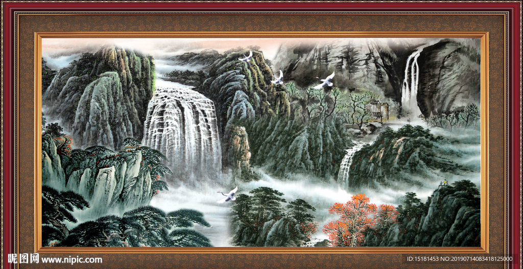 山水风景画