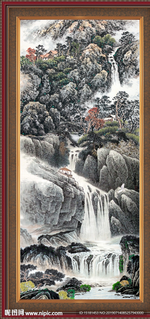 山水风景图