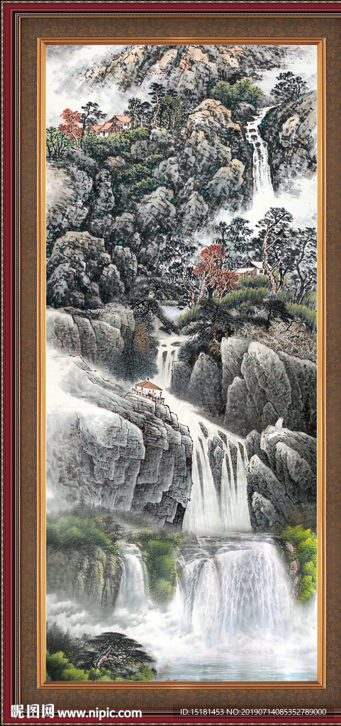 山水风景图