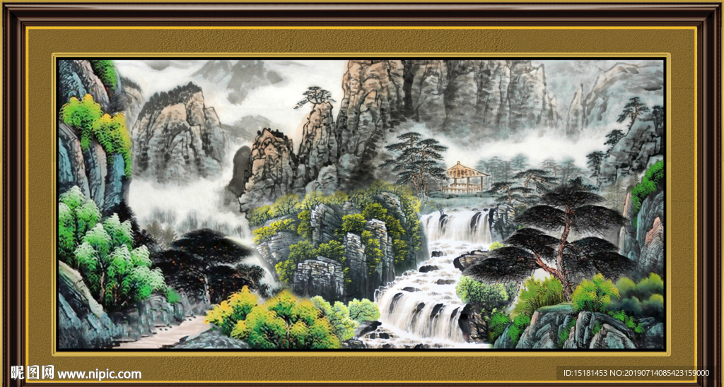 山水风景图