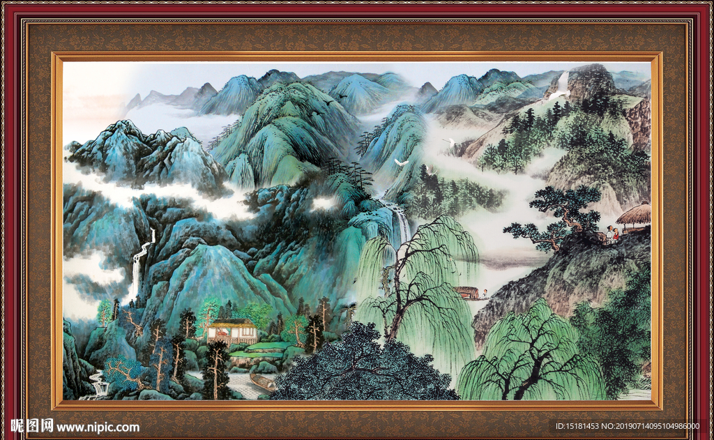 国画山水