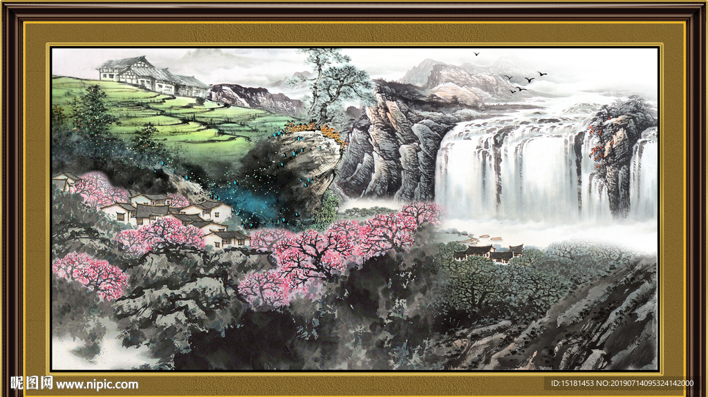 国画山水