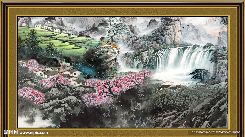 国画山水