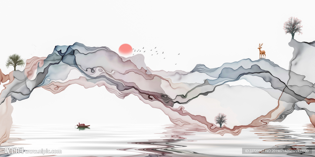山水装饰画