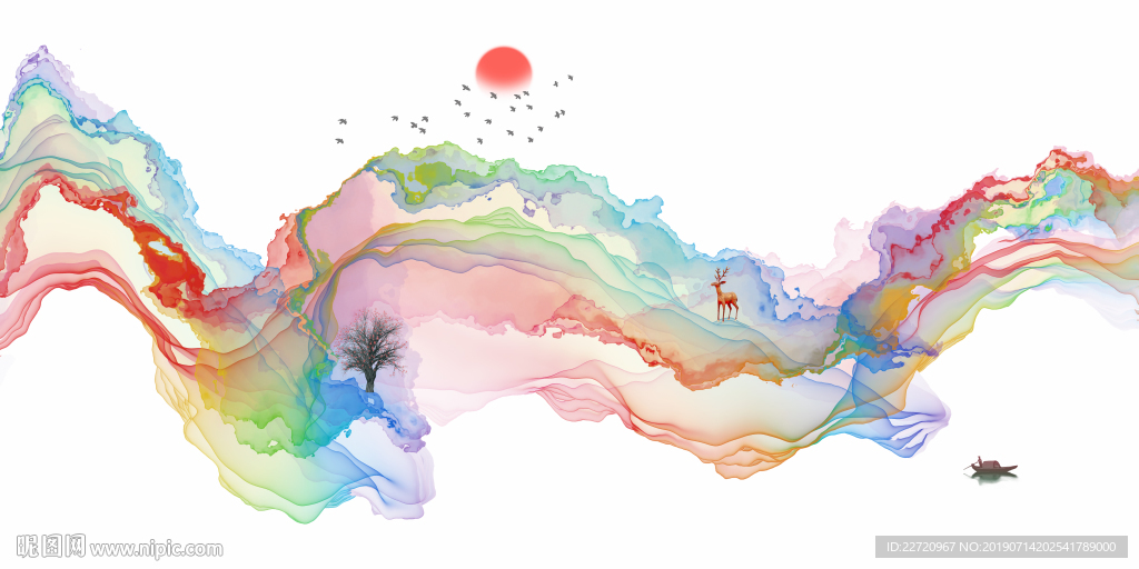 水墨画
