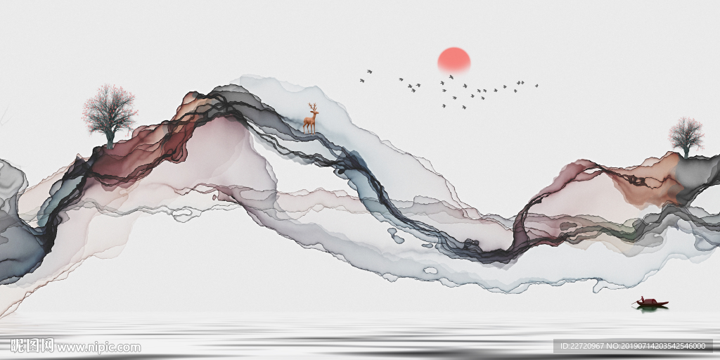 水墨山水