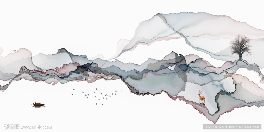 水墨画