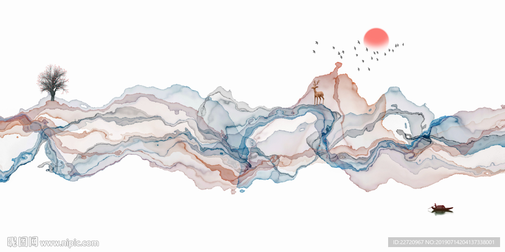 水墨山水