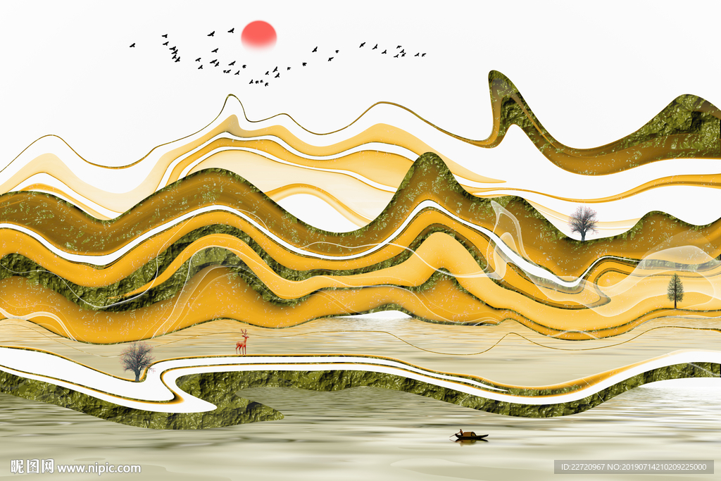 水墨山水
