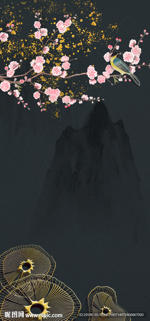 现代 高清装饰画 TIF分层