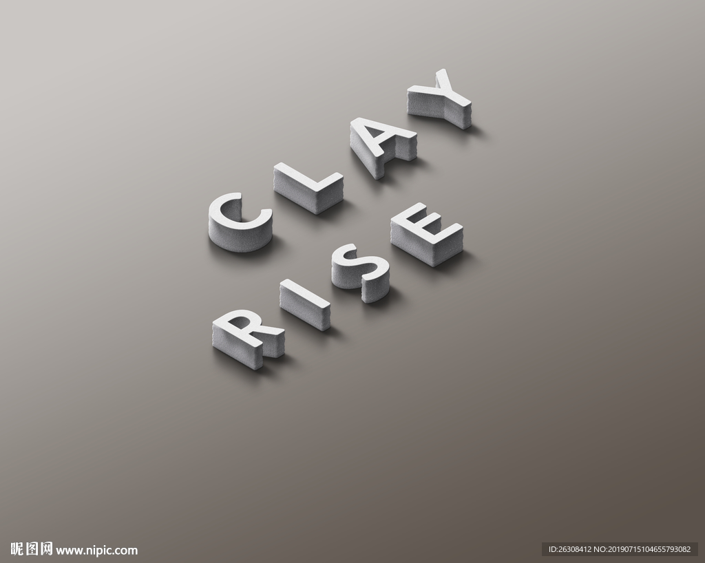 特效字体设计 一键替换 立体字