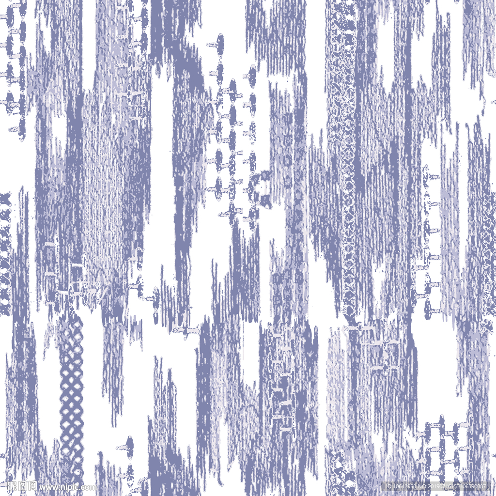 肌理四方连续图案