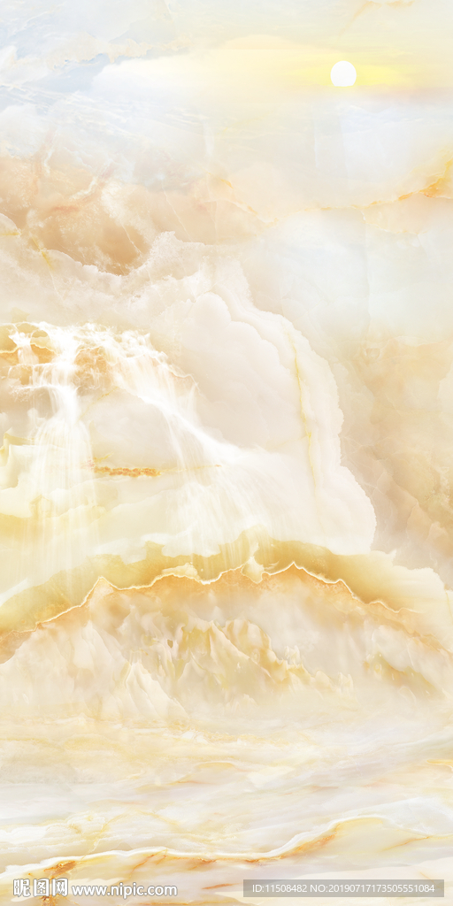 海纳百川大理石纹