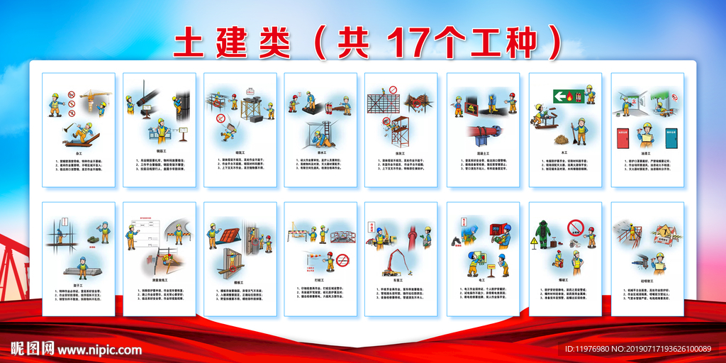 土建类 杂工 钢筋工