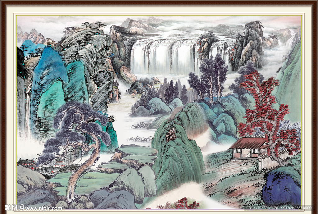 国画风景