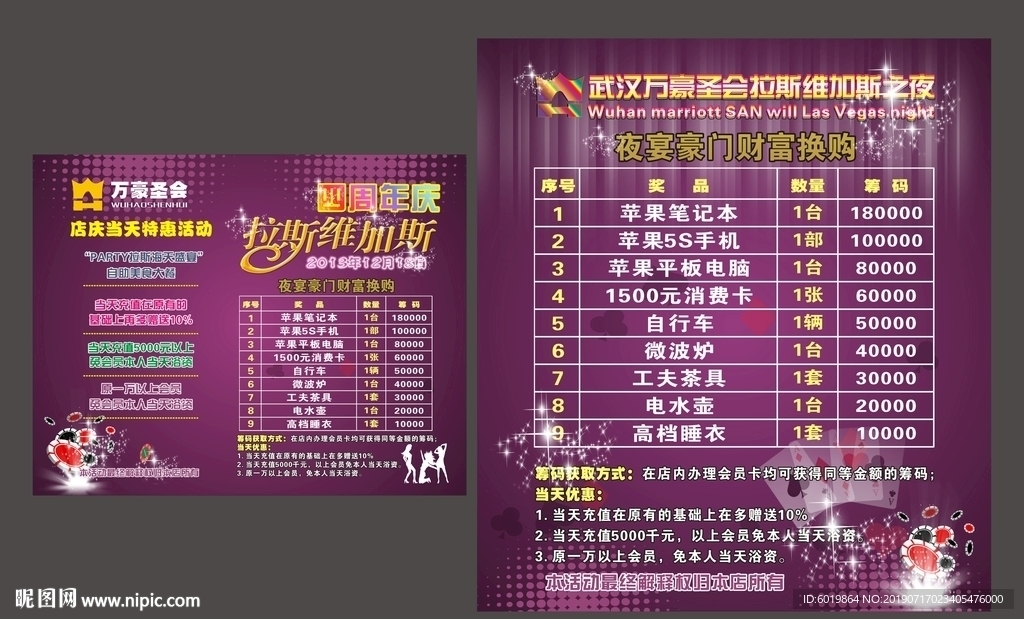 店庆活动奖品