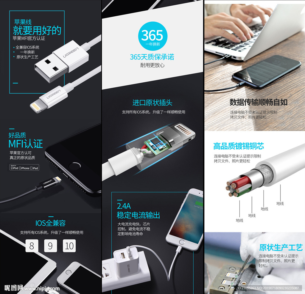 数据线详情页