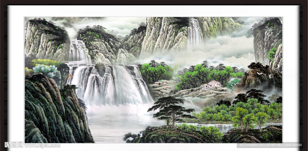山水风景图