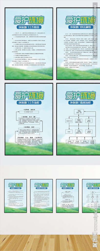 环保制度牌