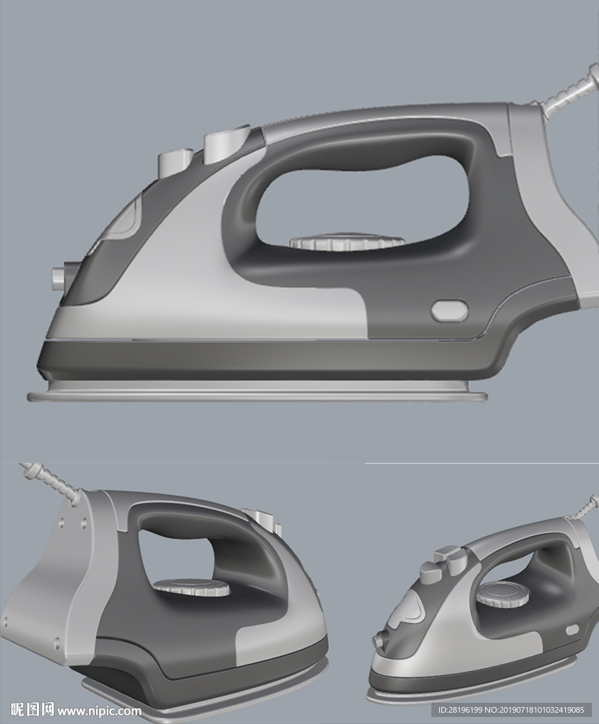 电熨斗建模