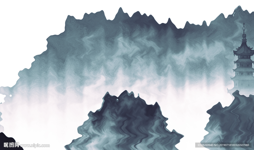 意境山水画