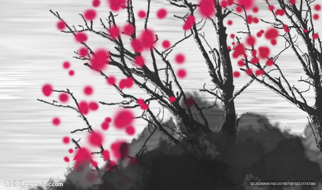 意境山水画