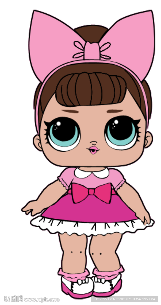 LOL 惊喜娃娃 分层图案