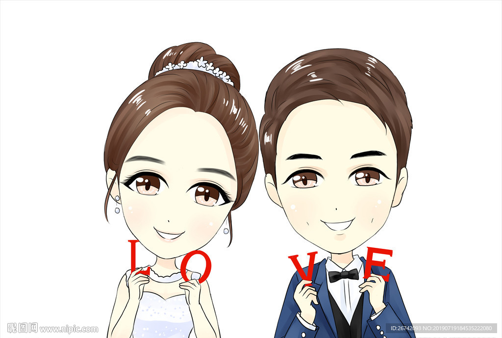 原创Q版 PSD精细分层人物