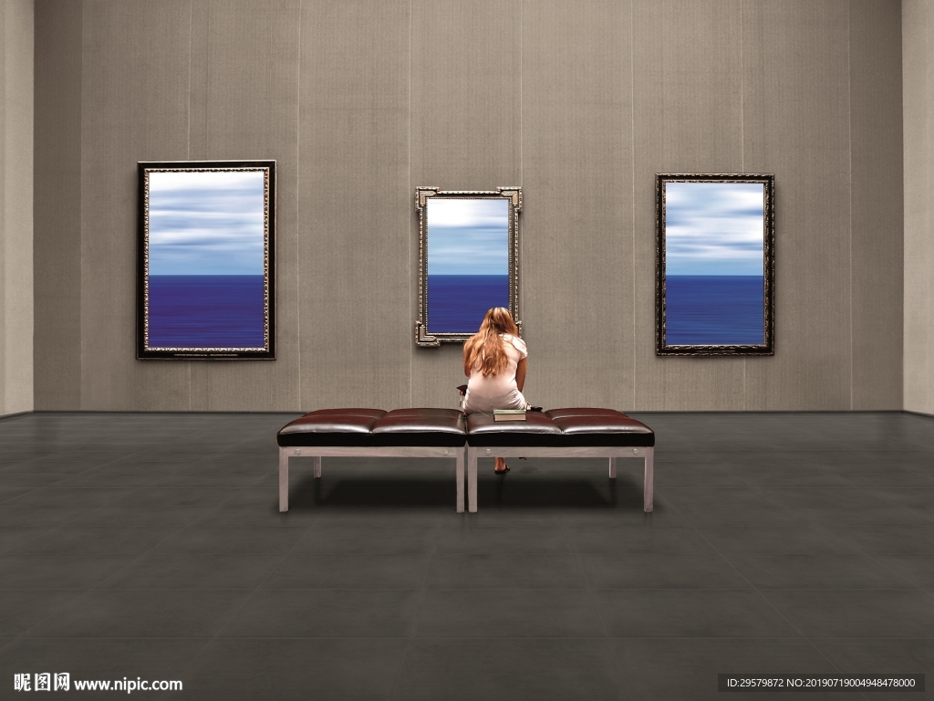 北欧简约现代 瓷质大板展示空间