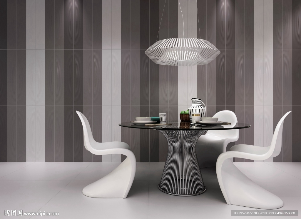 北欧简约现代 瓷质大板展示空间