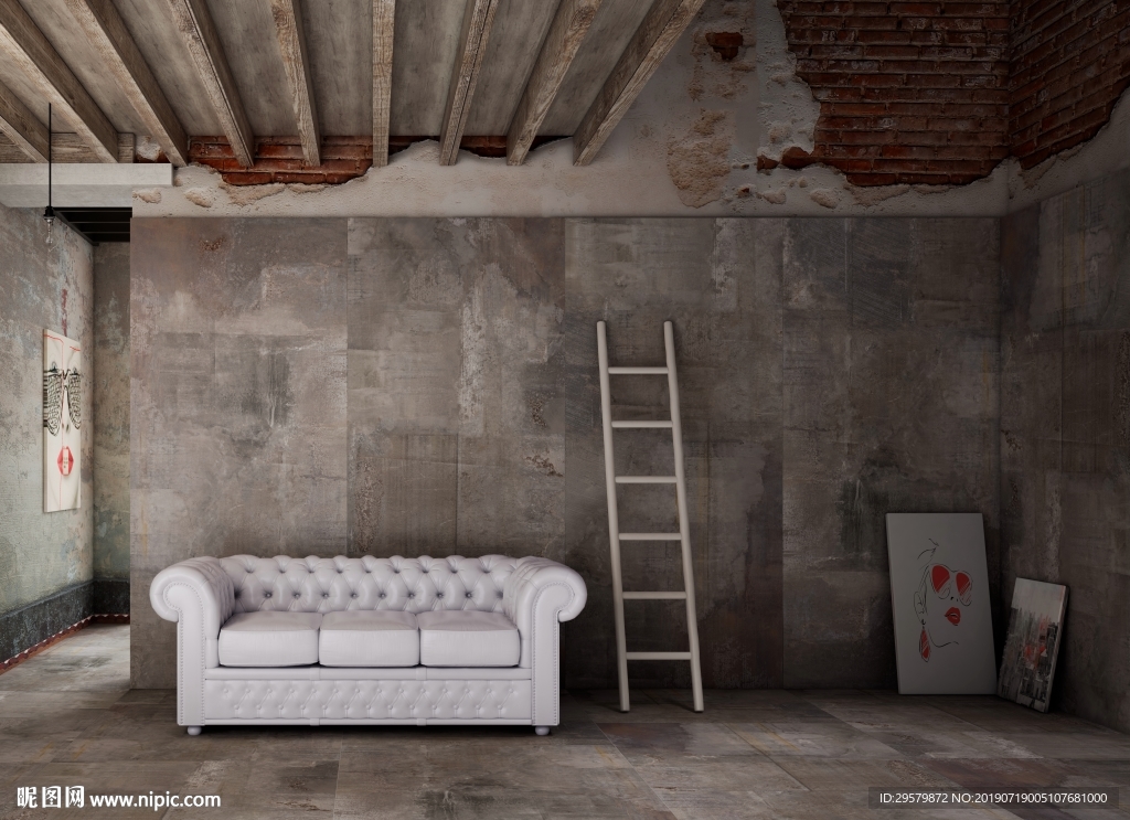 北欧简约现代 瓷质大板展示空间