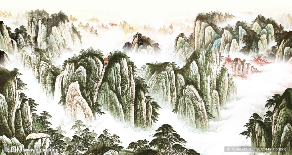中式背景