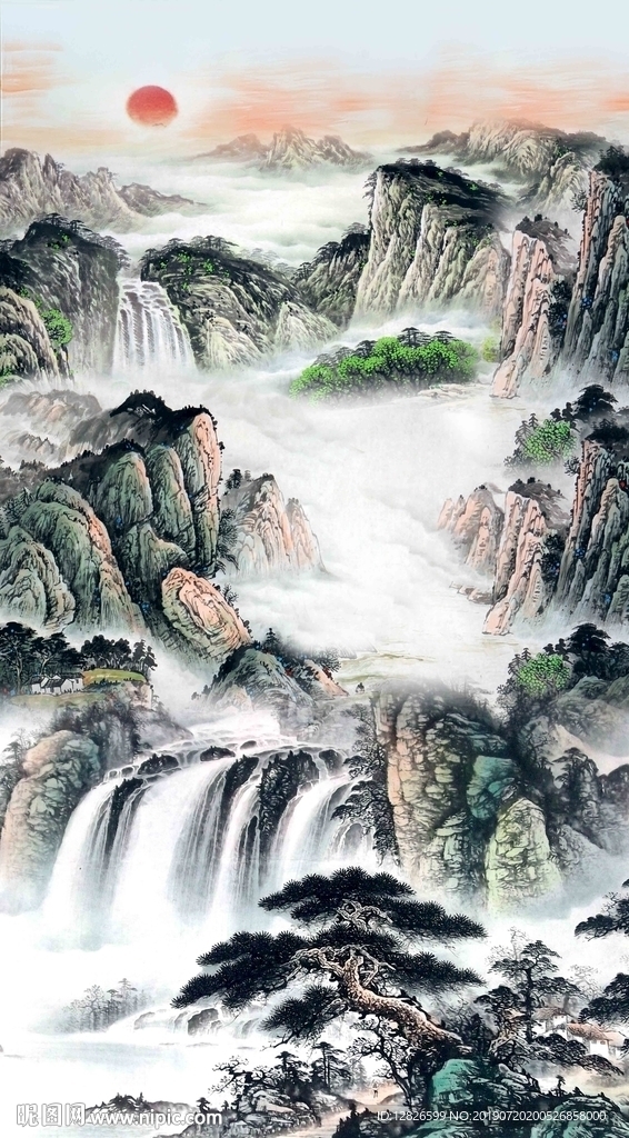 国画山水