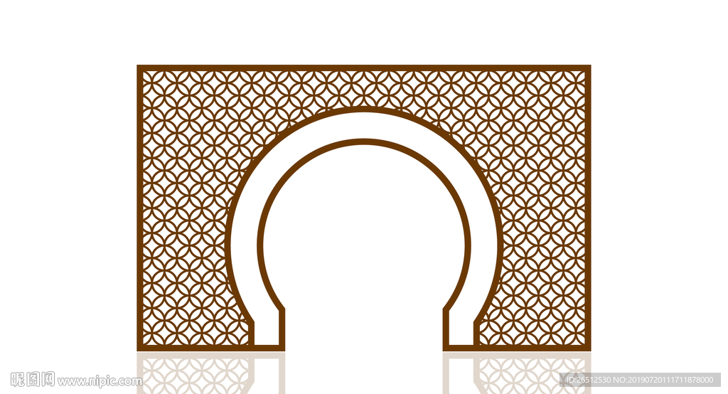 镂空雕花隔断