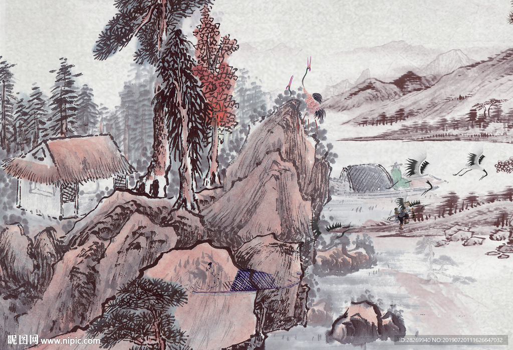 新中式山水